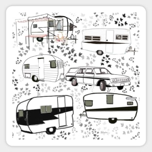 Glamping Camper Trailer Life! Sticker